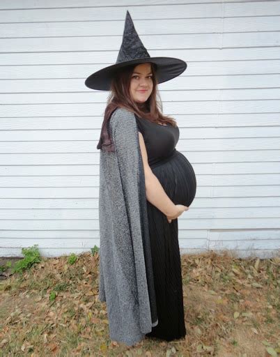 Witch themed maternity dress